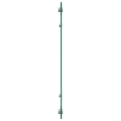 Kuchyňský Obklad Tmavě Šedá 110 X 40 Cm Tvrzené Sklo