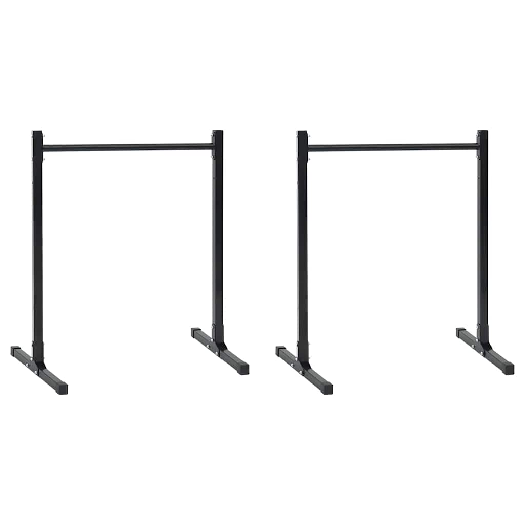 Stojan Na Dipy 2 Ks Černá 55 X 90 X 104.5 Cm
