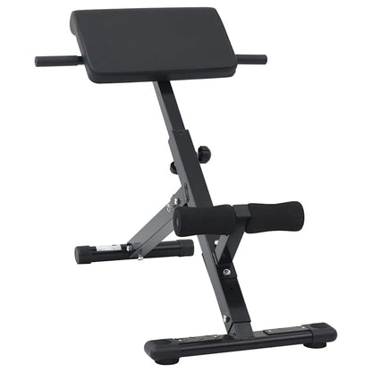Hyperextension Lavice Černá 100,5 X 70 X 78 Cm
