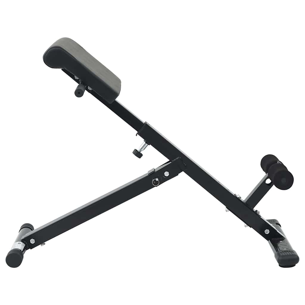 Hyperextension Lavice Černá 100,5 X 70 X 78 Cm