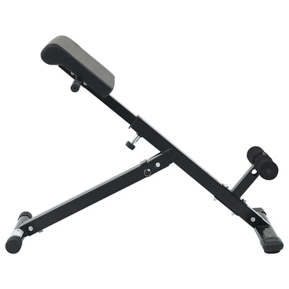 Hyperextension Lavice Černá 100,5 X 70 X 78 Cm