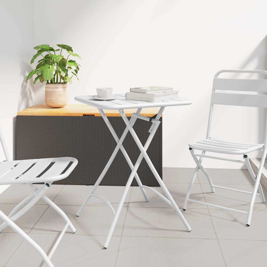 Bistro Stolek 55 X 55 X 72,5 Cm Práškově Lakovaná Ocel