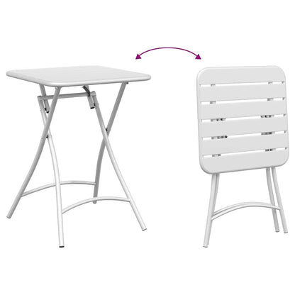 Bistro Stolek 55 X 55 X 72,5 Cm Práškově Lakovaná Ocel