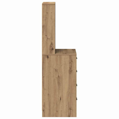 Vysoký Bufet Dub Artisan 40 X 41 X 135 Cm Kompozitní Dřevo