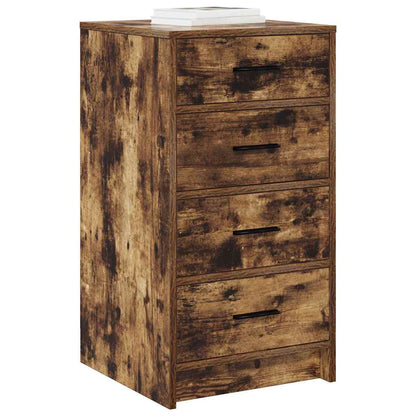 Servírovací Skříň Kouřový Dub 40 X 41 X 75 Cm Kompozitní Dřevo