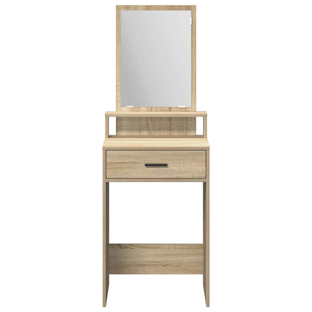 Kosmetický Stůl Sonoma Dub 50 X 41 X 140 Cm Kompozitní Dřevo