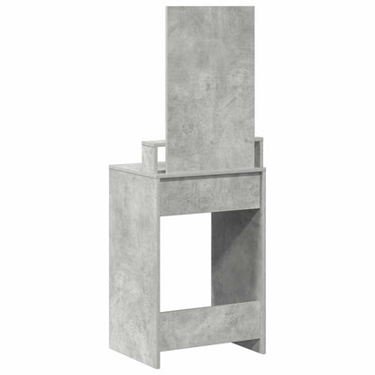 Kosmetický Stůl Betonově Šedá 50 X 41 X 140 Cm Kompozitní Dřevo