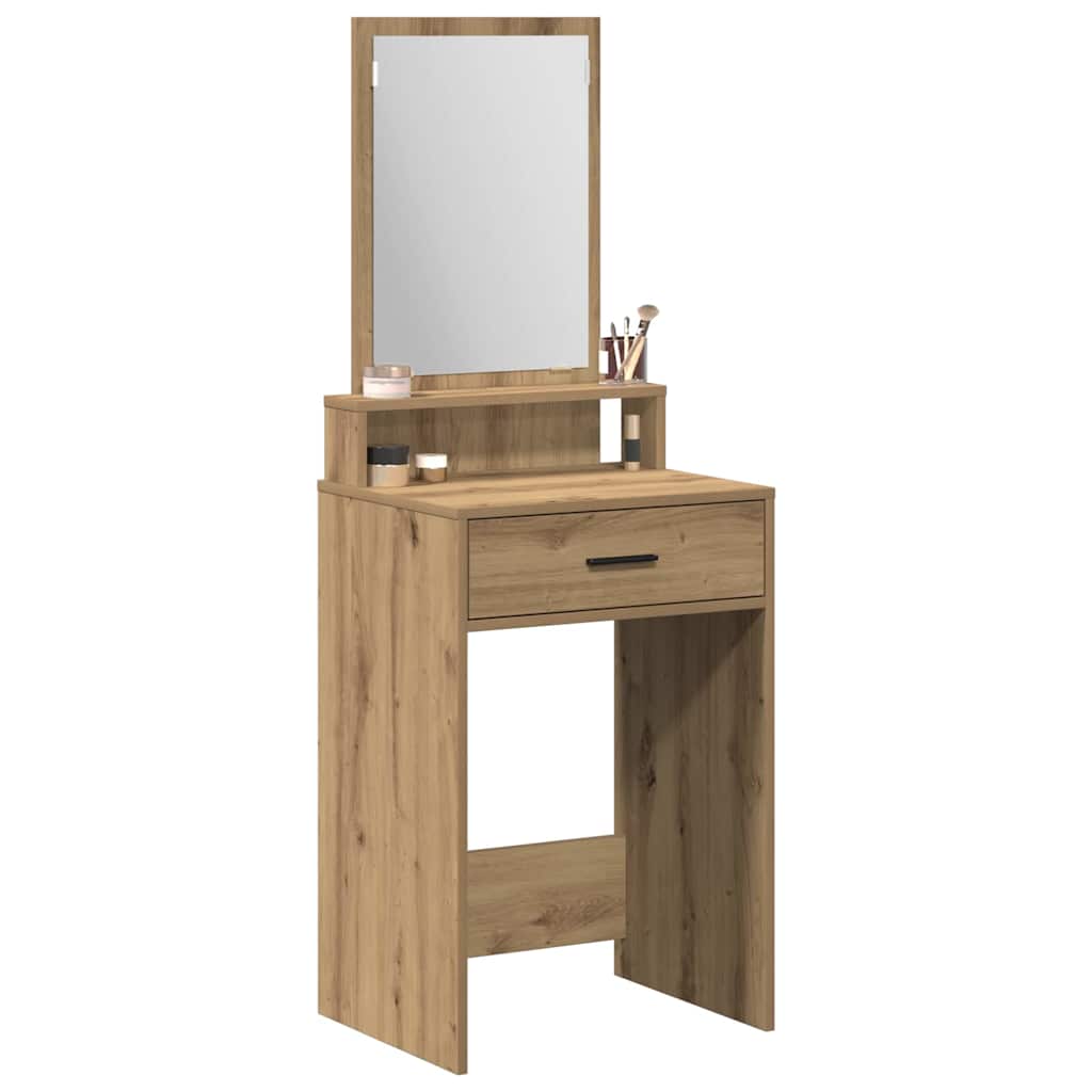 Kosmetický Stůl Artisanový Dub 50 X 41 X 140 Cm