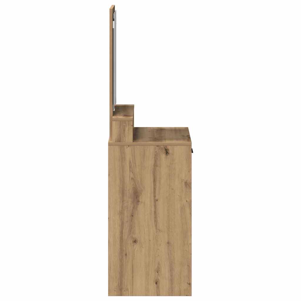 Kosmetický Stůl Artisanový Dub 50 X 41 X 140 Cm