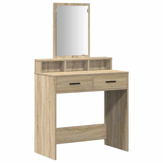 Kosmetický Stůl Sonoma Dub 79 X 41 X 140 Cm Kompozitní Dřevo