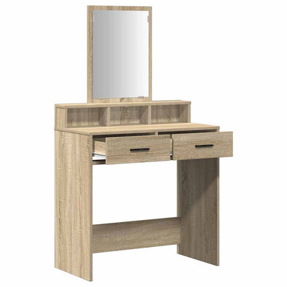 Kosmetický Stůl Sonoma Dub 79 X 41 X 140 Cm Kompozitní Dřevo