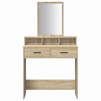 Kosmetický Stůl Sonoma Dub 79 X 41 X 140 Cm Kompozitní Dřevo