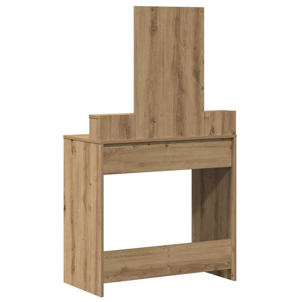 Kosmetický Stůl Artisanový Dub 79 X 41 X 140 Cm