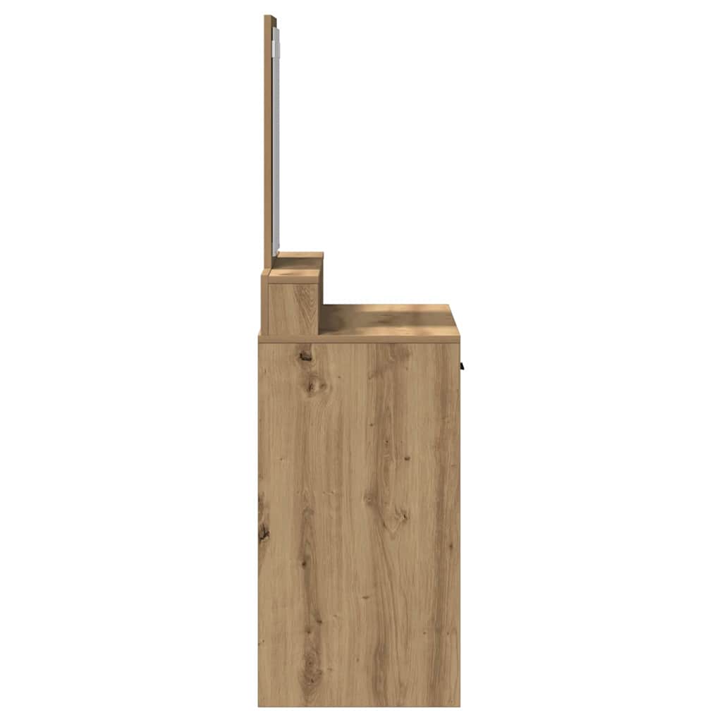 Kosmetický Stůl Artisanový Dub 79 X 41 X 140 Cm