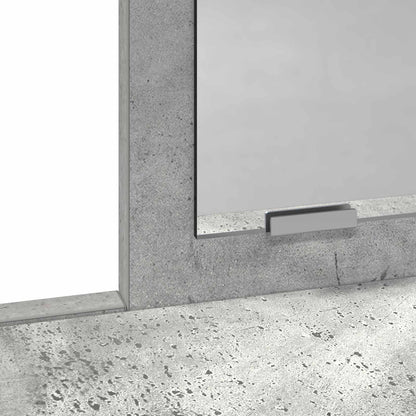 Kosmetický Stůl Betonově Šedá 100 X 41 X 140 Cm
