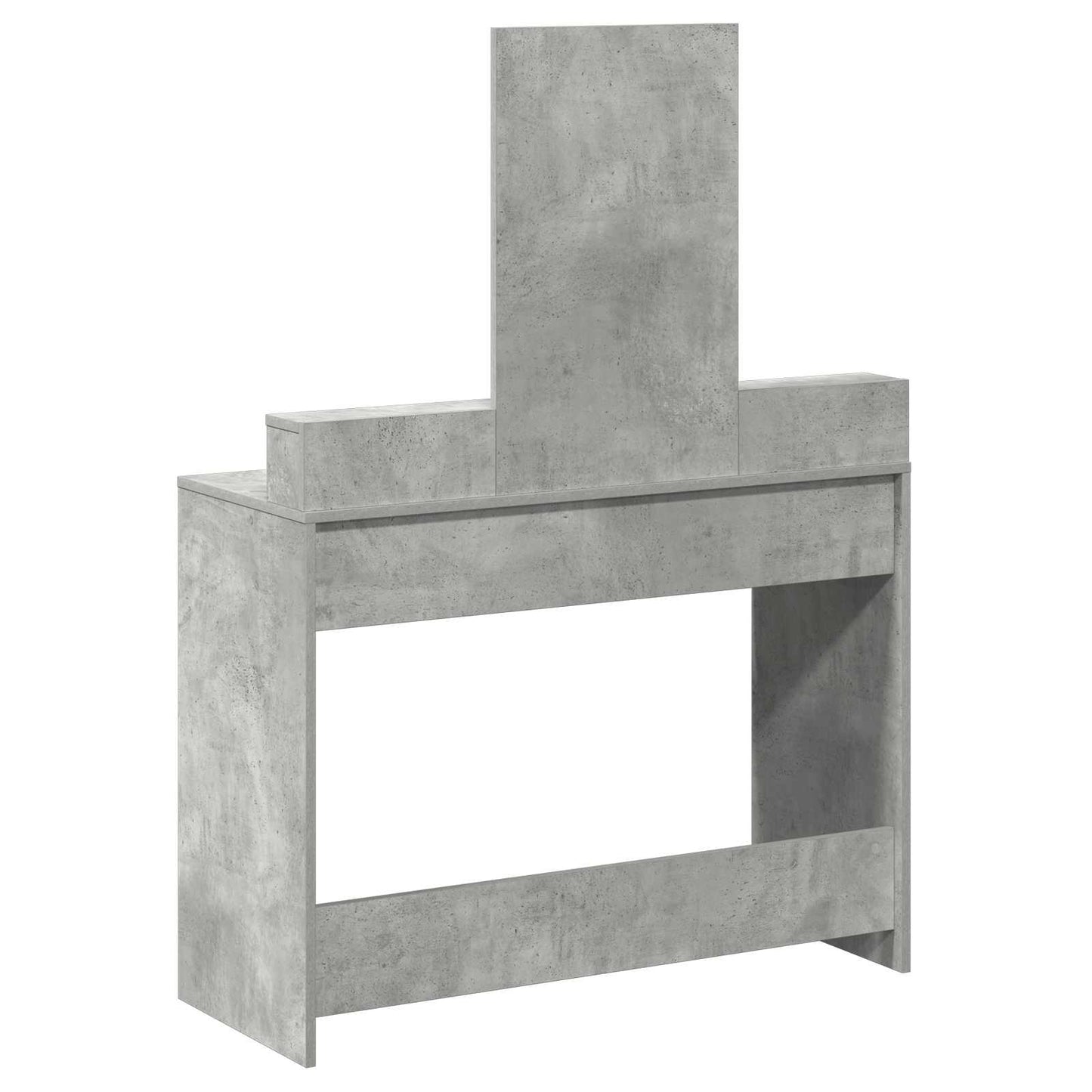 Kosmetický Stůl Betonově Šedá 100 X 41 X 140 Cm