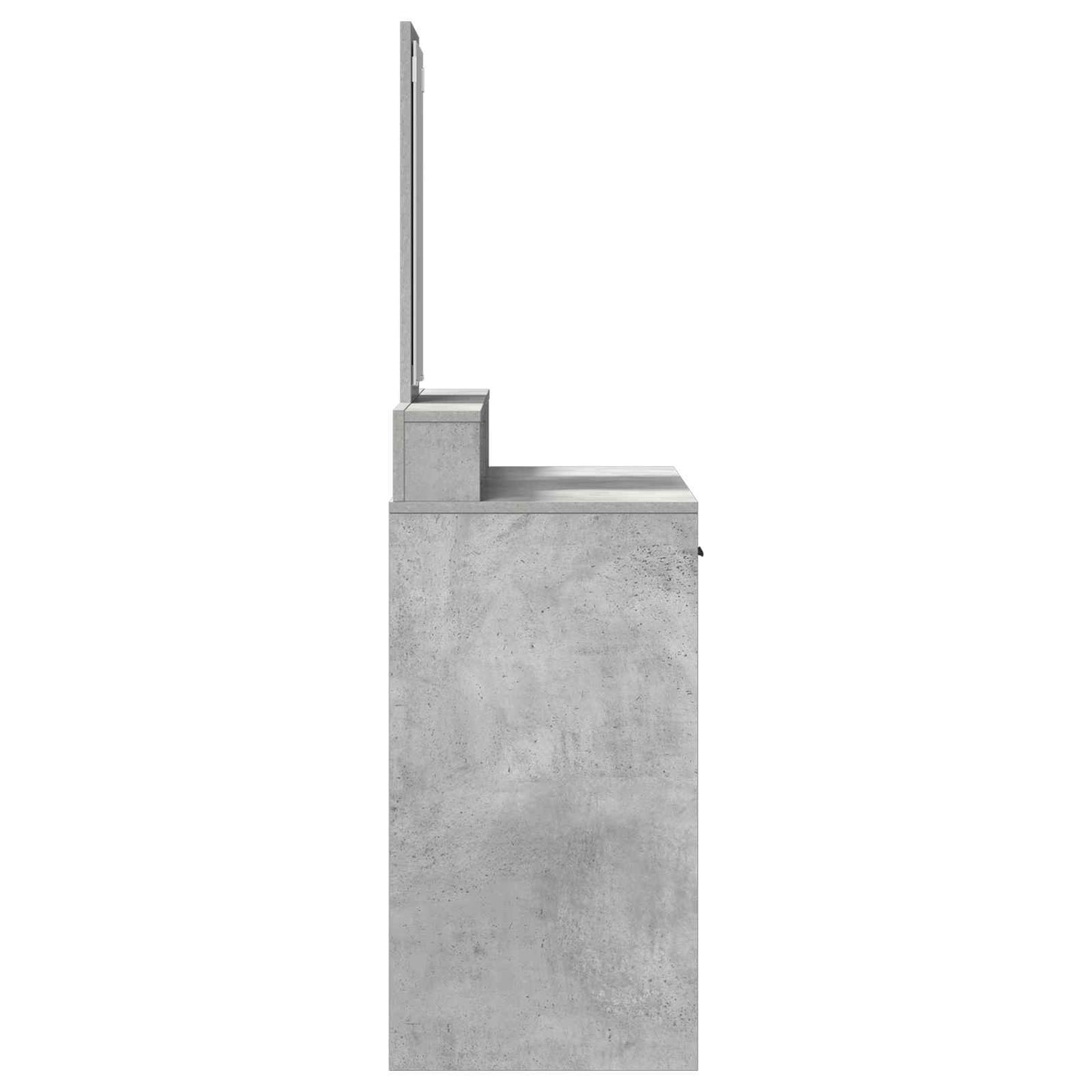 Kosmetický Stůl Betonově Šedá 100 X 41 X 140 Cm