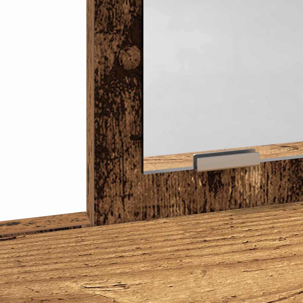 Kosmetický Stůl Staré Dřevo 100 X 41 X 140 Cm Kompozitní Dřevo