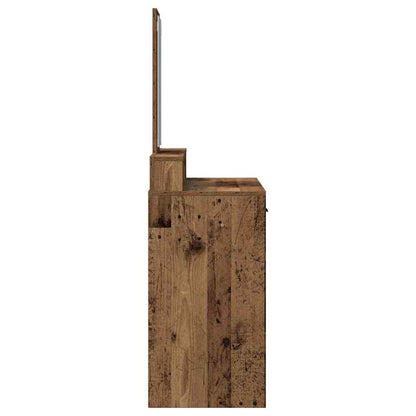 Kosmetický Stůl Staré Dřevo 100 X 41 X 140 Cm Kompozitní Dřevo