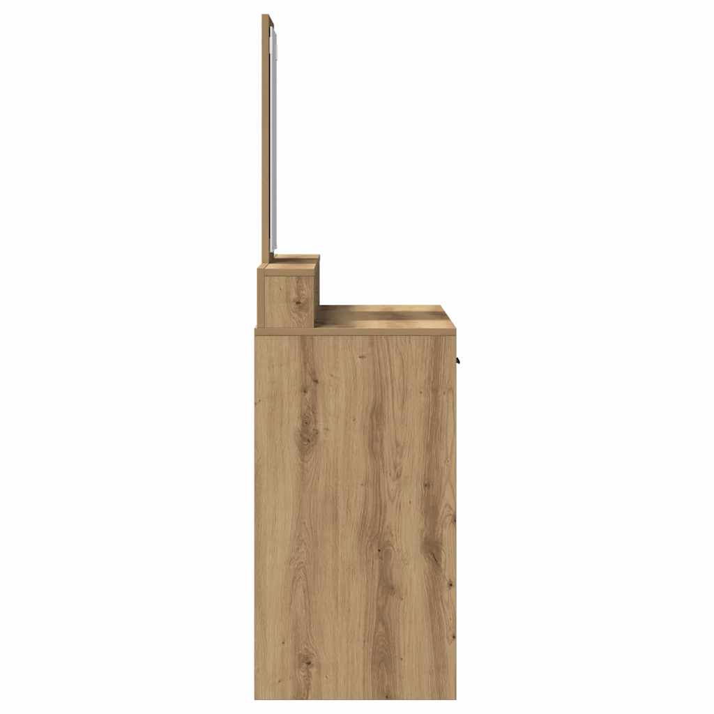 Kosmetický Stůl Artisanový Dub 100 X 41 X 140 Cm