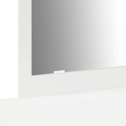 Kosmetický Stůl Bílá 100 X 40 X 70 Cm Kompozitní Dřevo