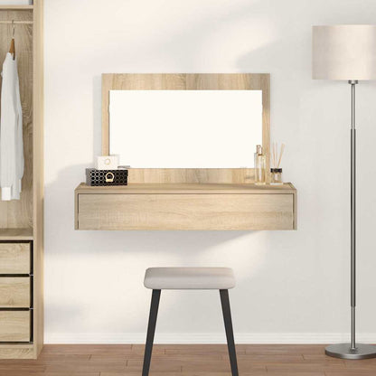 Kosmetický Stůl Hnědá 100 X 40 X 70 Cm Kompozitní Dřevo