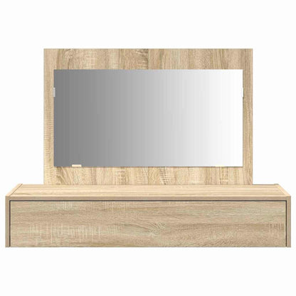 Kosmetický Stůl Hnědá 100 X 40 X 70 Cm Kompozitní Dřevo