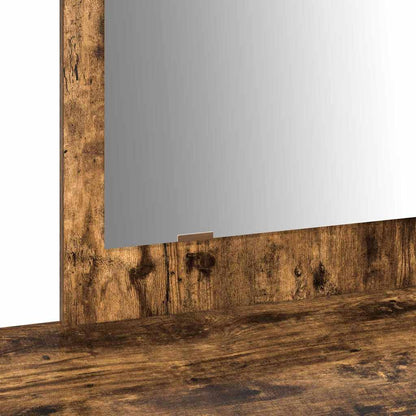 Kosmetický Stůl Hnědá 100 X 40 X 70 Cm Kompozitní Dřevo