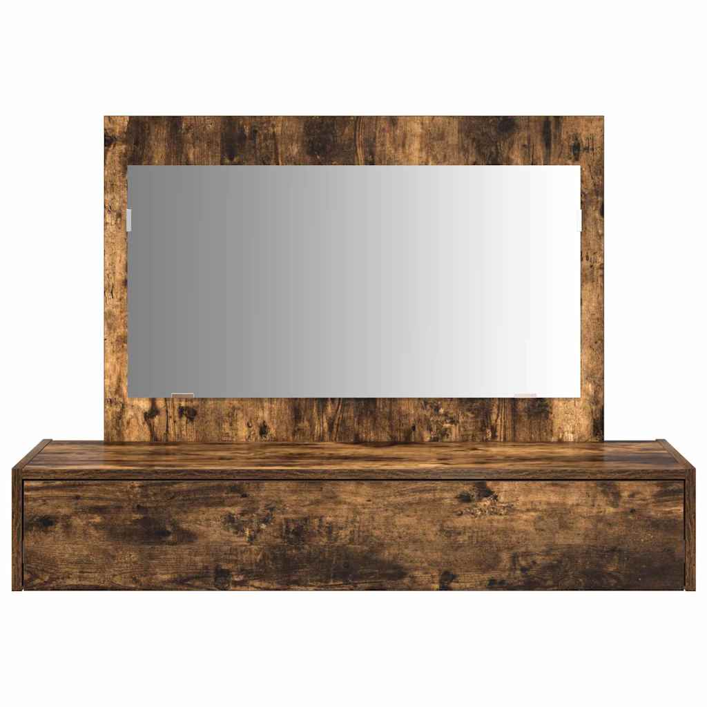 Kosmetický Stůl Hnědá 100 X 40 X 70 Cm Kompozitní Dřevo