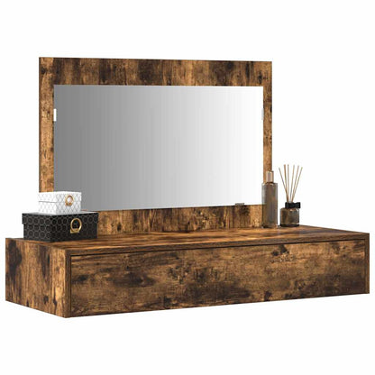 Kosmetický Stůl Hnědá 100 X 40 X 70 Cm Kompozitní Dřevo