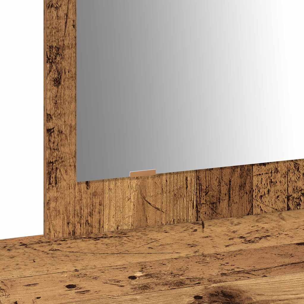 Kosmetický Stůl Hnědá 100 X 40 X 70 Cm Kompozitní Dřevo