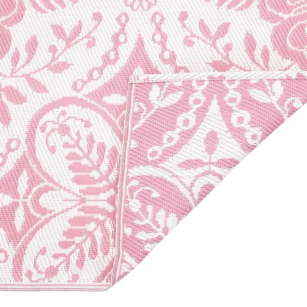 Venkovní Koberec Květinový Arakil Růžová A Bílá 400 × 300 Cm