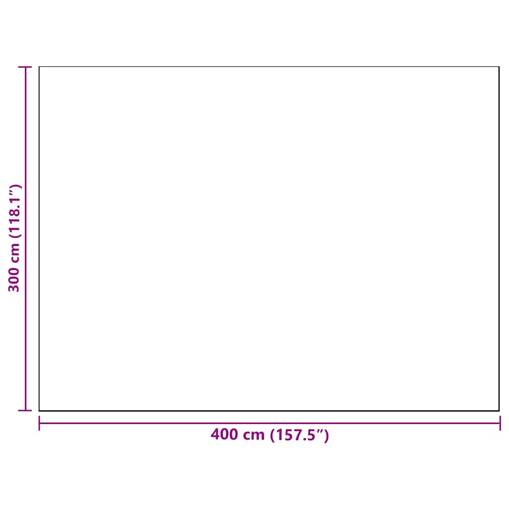 Venkovní Koberec Květinový Arakil Růžová A Bílá 400 × 300 Cm