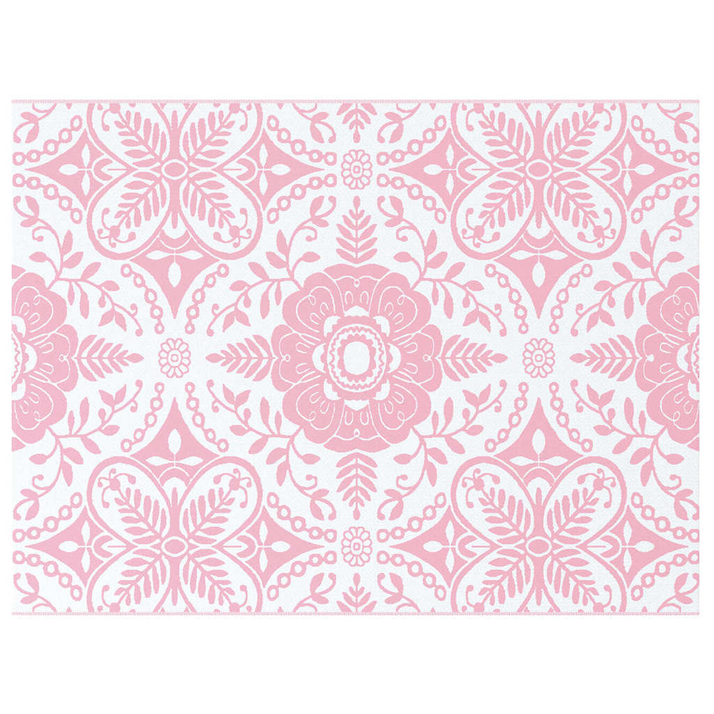 Venkovní Koberec Květinový Arakil Růžová A Bílá 400 × 300 Cm