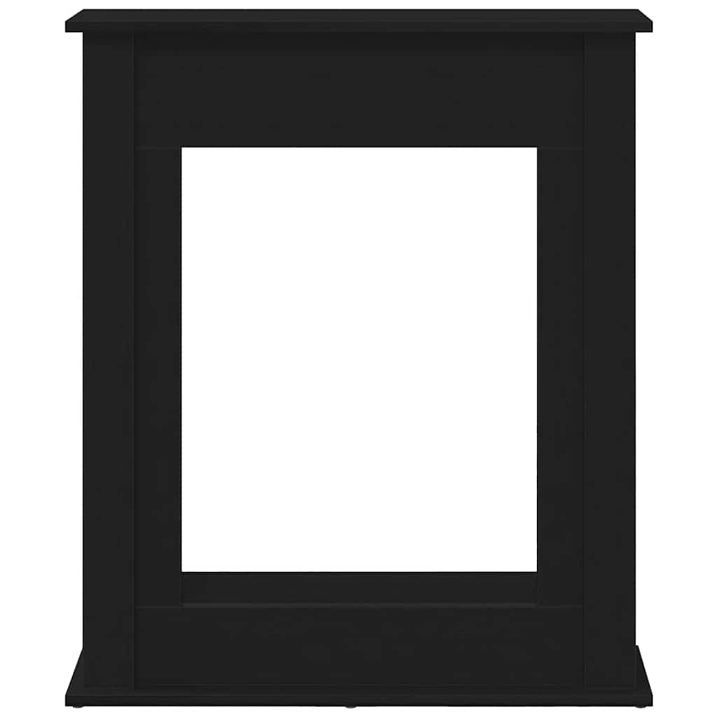 Krbový Rám Černý Dub 75X20X87,5 Cm, Konstrukční Dřevo