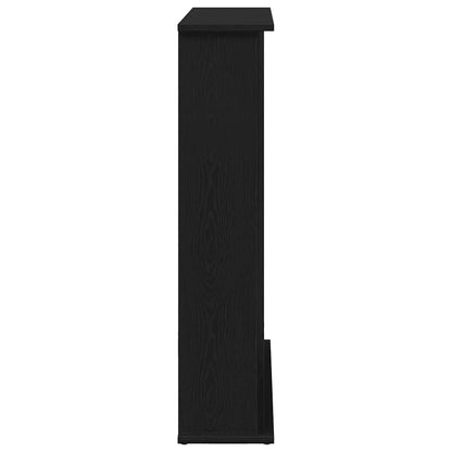 Krbový Rám Černý Dub 75X20X87,5 Cm, Konstrukční Dřevo