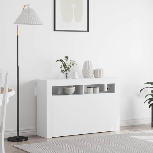 Servírovací Skříň 116 X 30 X 75 Cm Kompozitní Dřevo