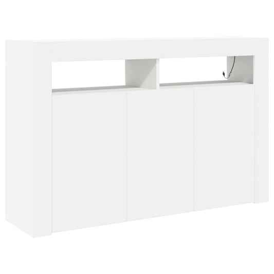 Servírovací Skříň 116 X 30 X 75 Cm Kompozitní Dřevo
