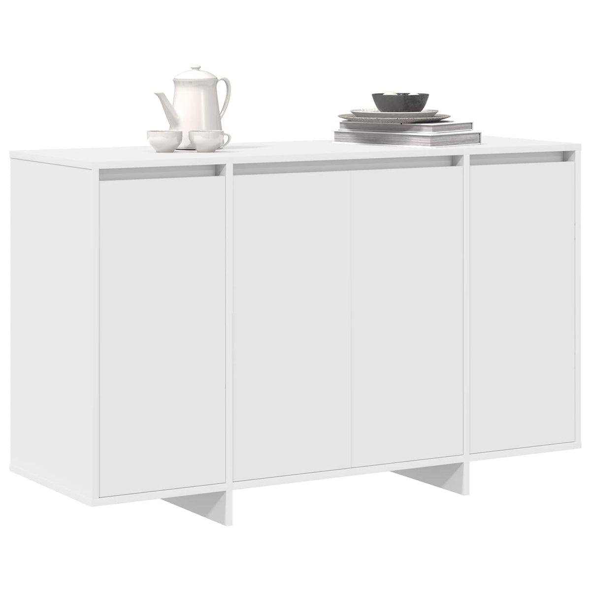 Servírovací Skříň 120 X 41 X 75 Cm Kompozitní Dřevo