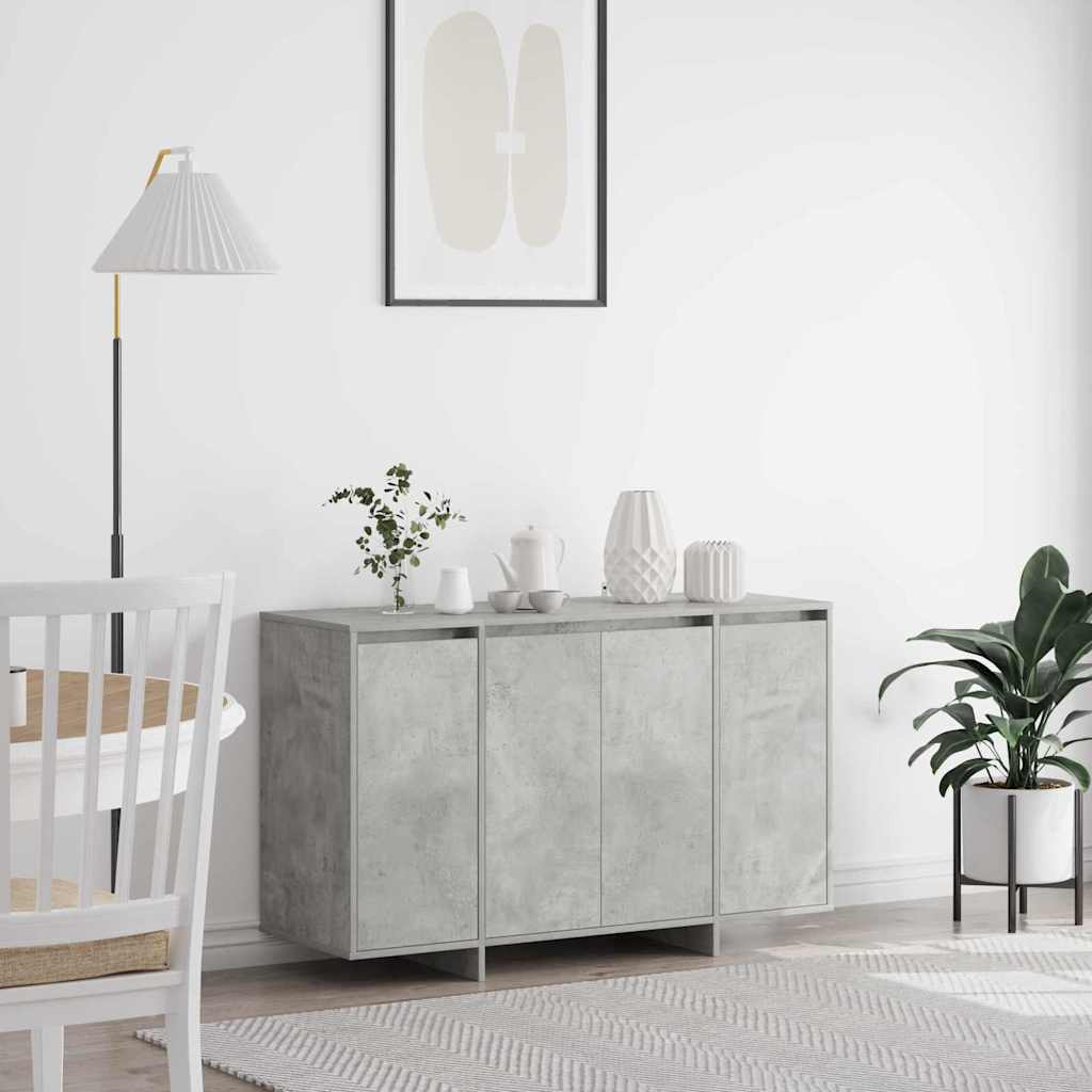 Servírovací Skříň 120 X 41 X 75 Cm Kompozitní Dřevo