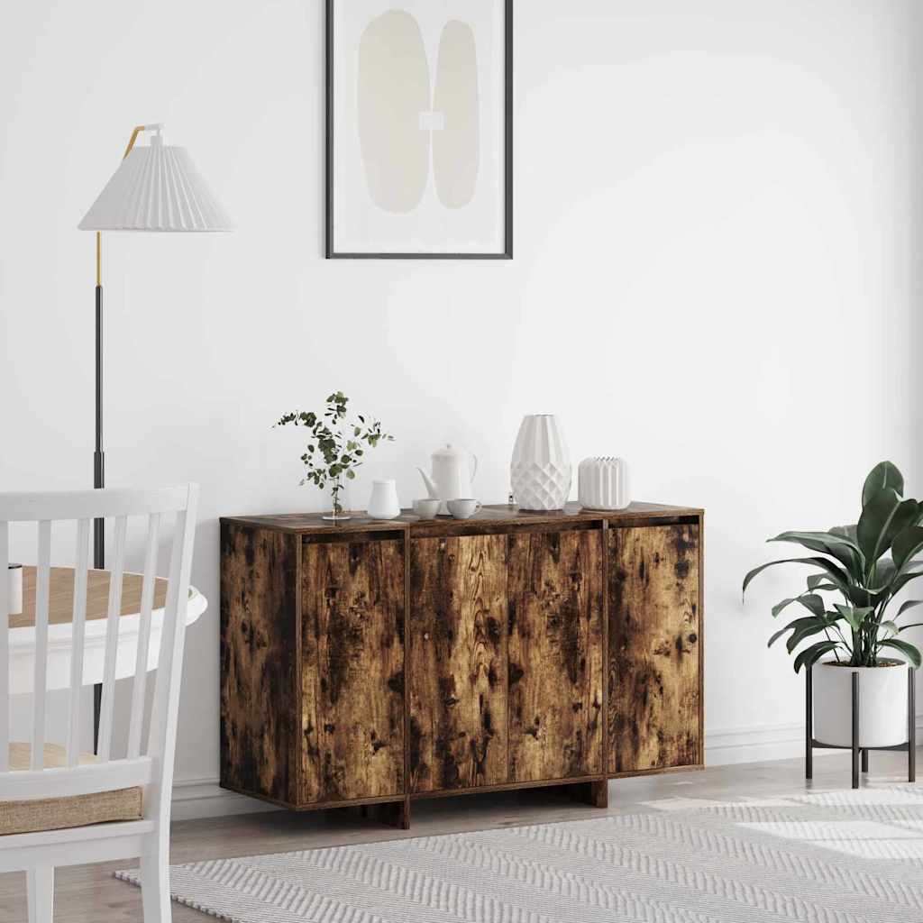 Servírovací Skříň 120 X 41 X 75 Cm Kompozitní Dřevo