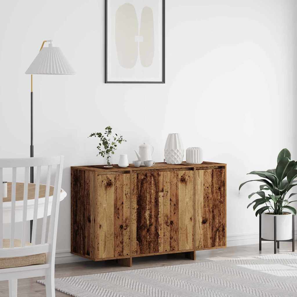 Servírovací Skříň 120 X 41 X 75 Cm Kompozitní Dřevo