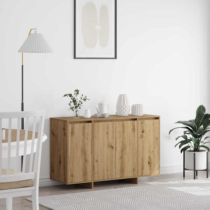 Servírovací Skříň 120 X 41 X 75 Cm Kompozitní Dřevo