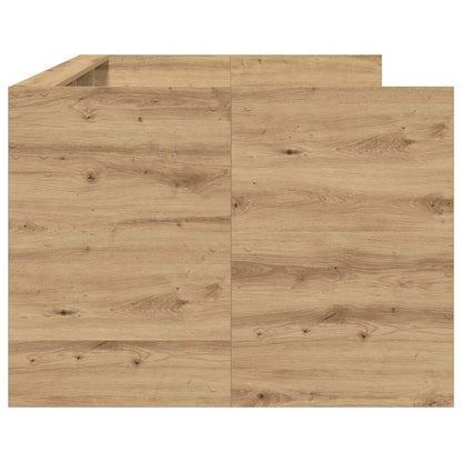 Daybed Se Zásuvkou Artisanový Dub 75 X 190 Cm Kompozitní Dřevo