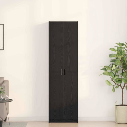 Šatní Skříň 55 X 25 X 189 Cm Kompozitní Dřevo