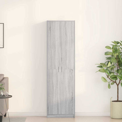 Šatní Skříň 55 X 25 X 189 Cm Kompozitní Dřevo