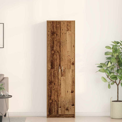 Šatní Skříň 55 X 25 X 189 Cm Kompozitní Dřevo