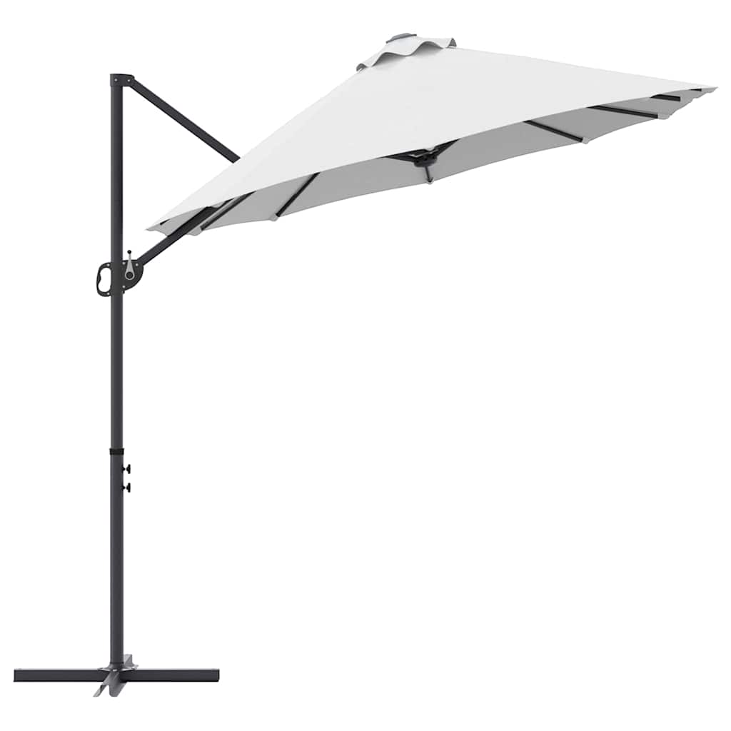 Slunečník 372 X 198 X 243 Cm Polyester A Hliník