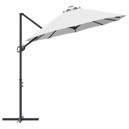 Slunečník 372 X 198 X 243 Cm Polyester A Hliník