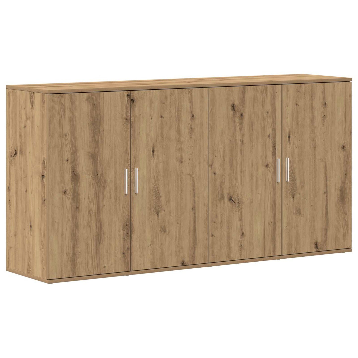 Servírovací Skříň 2 Ks Artisanový Dub 79 X 38 X 80 Cm